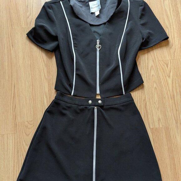 Two-Piece Top + Skirt Ensemble - Picture 1 of 13